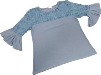 Ženska majica kratek rokav s volančki Spodnje majice kratek - dolg - 3/4 rokav in puliji trgovinamacek 2