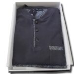 Moška pižama dolg rokav iz toplega bombaža