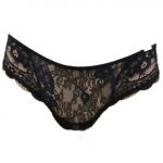 Ženske hlačke brazil čipkaste