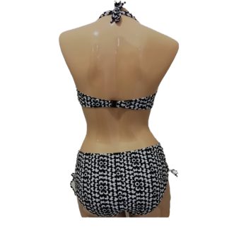 Ženske dvodelne kopalke, modrček nepodložen in brez kosti hlačke z vrvico pri straneh Dvodelne trgovinamacek 2