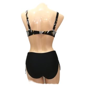 Ženske dvodelne kopalke, modrček nepodložen s kostjo, hlačke slip s trakci. Dvodelne trgovinamacek 3