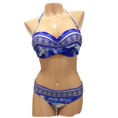 Ženske dvodelne kopalke, modrček samostoječ oblikovan, hlačke slip. Dvodelne trgovinamacek