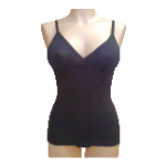 Ženska majica na ozke naramnice z modrčkom