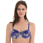 Ženske kopalke Anita modrček s kostjo nepodložen.