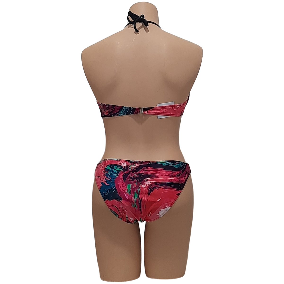 Ženske dvodelne kopalke, modrček samostoječ oblikovan, hlačke slip. Dvodelne trgovinamacek 3