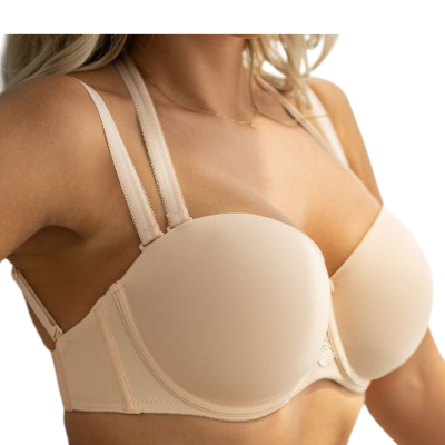 Samostoječ modrček s prozornim trakom na hrbtu. Košarice od C do G Podloženi trgovinamacek 2