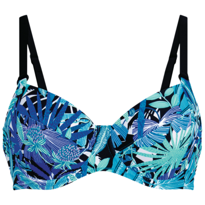 Ženske kopalke modrček s kostjo, košarice C, D, E in F Dvodelne trgovinamacek