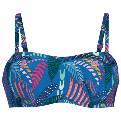 Ženske kopalke modrček nepodložen s kostjo samostoječ. Dvodelne trgovinamacek