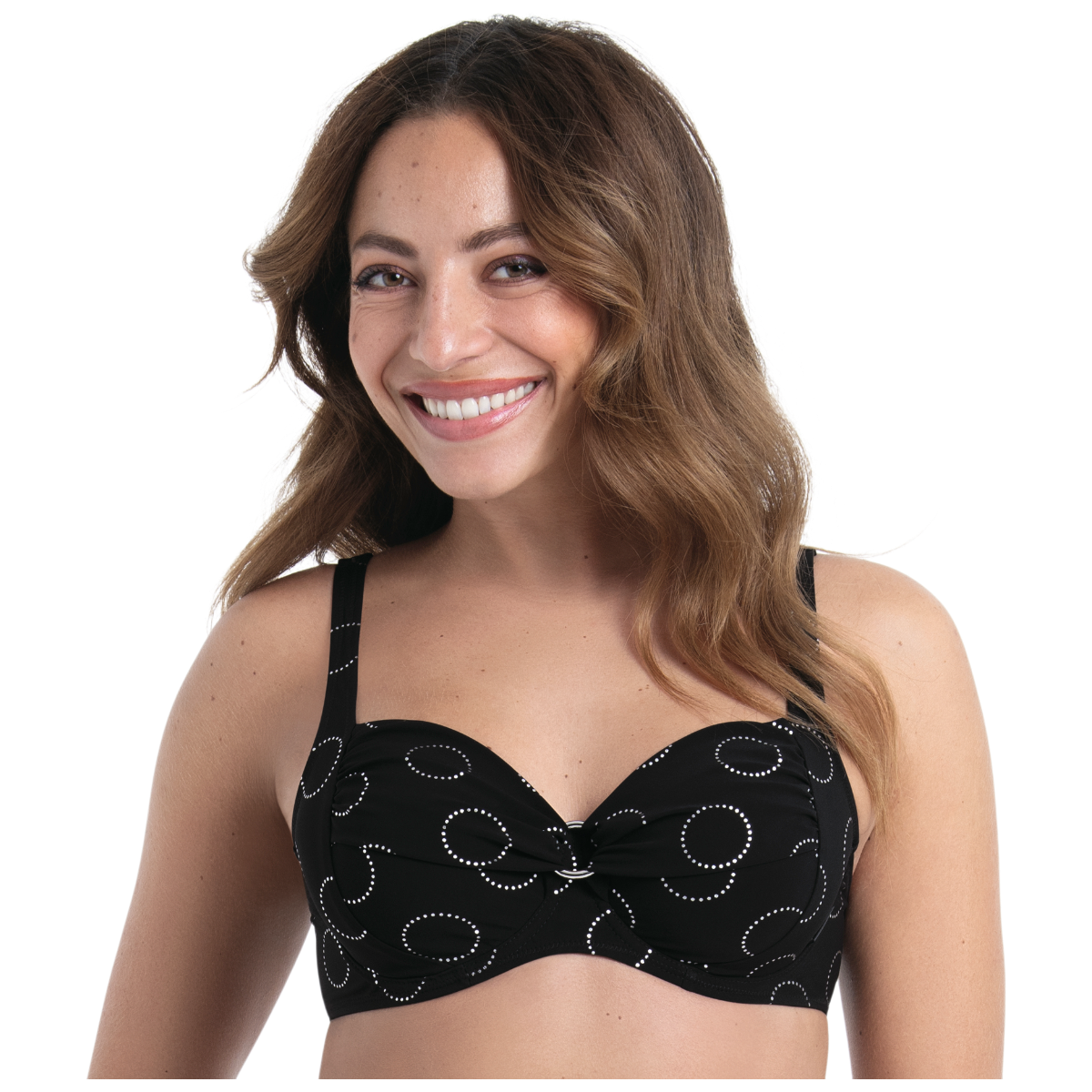 Ženske kopalke modrček s kostjo, košarice C, D, E, F, G in H Dvodelne trgovinamacek 2