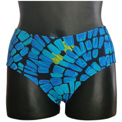 Ženske kopalke hlačke model slip podložene višje pri straneh Dvodelne trgovinamacek