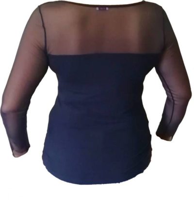 Ženska majica z dolgimi prozornimi rokavi Spodnje majice kratek - dolg - 3/4 rokav in puliji trgovinamacek