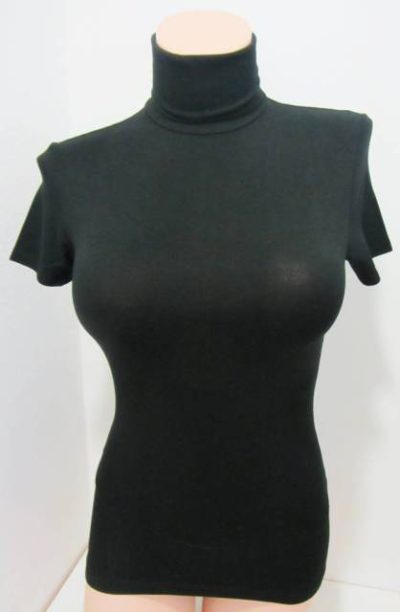 Ženska majica na puli ovratnik kratek rokav iz viskoze Spodnje majice kratek - dolg - 3/4 rokav in puliji trgovinamacek 4