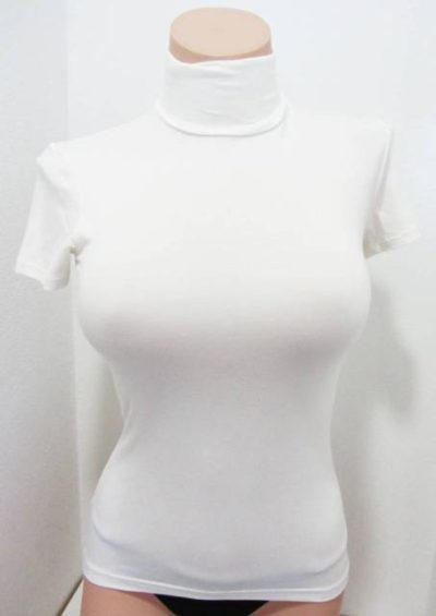 Ženska majica na puli ovratnik kratek rokav iz viskoze Spodnje majice kratek - dolg - 3/4 rokav in puliji trgovinamacek 5