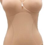 Ženski životek ojačen na sprednji strani brez kosti košarica C